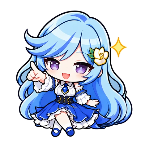 ReaPa!公式キャラクター らん（両目開き）